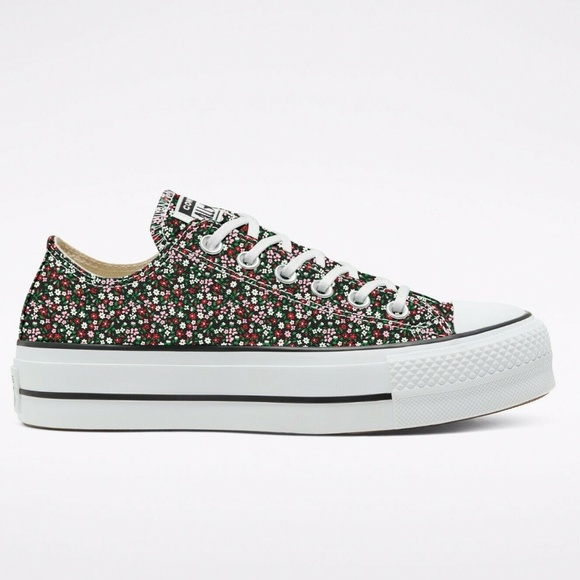 New Converse Vintage Floral Platform CTAS - Picture 3 of 5